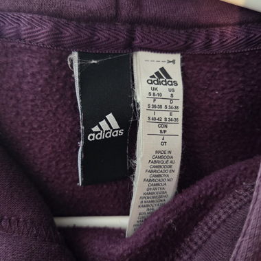 Felpa Adidas lilla