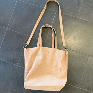 La Garçonne Suede Tote Bag