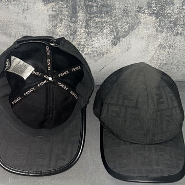 Fendi black caps