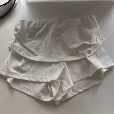 Shorts de sport blancs