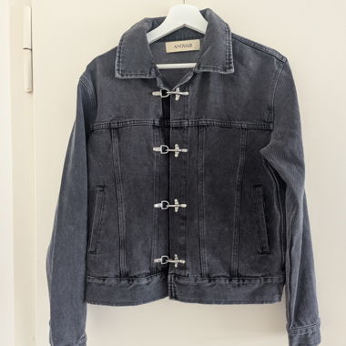 Veste de pompier en denim Anovair charbon