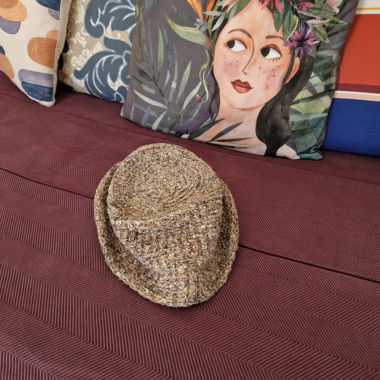 SAMAYA Wool Beanie with Brim
