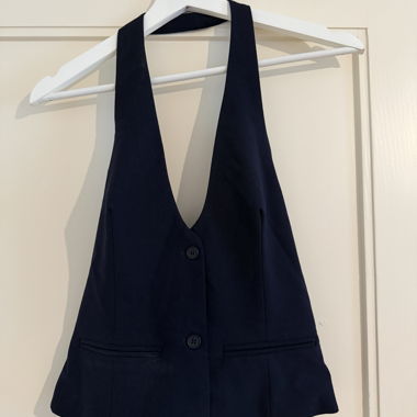 Top blu scuro