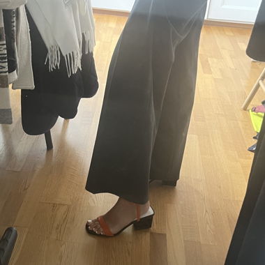 Sandales à talons 5cm en cuir Whatfor