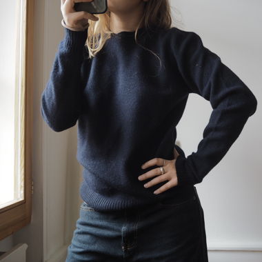 100% wool jumper