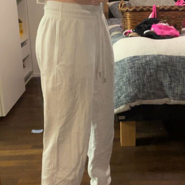 White comfy Jogging pants