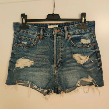 Denim Shorts blau 