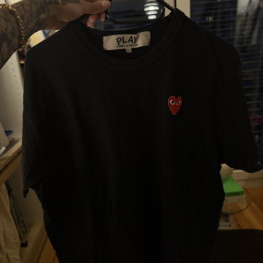 T-shirt nero PLAY XL