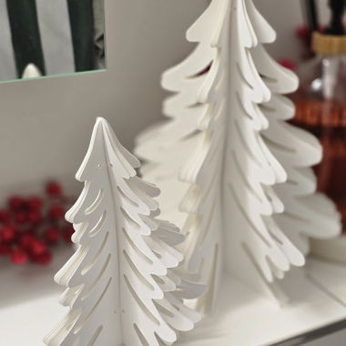 Set da 2 alberi di carta