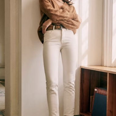 Sezane Jeans a vita alta diritto, Tg. 36