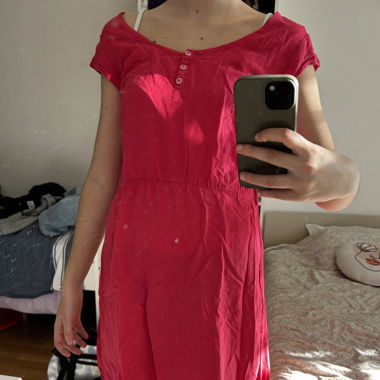 Robe rose vintage