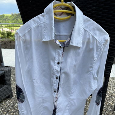 Tolle weisse Bluse van Laack 42