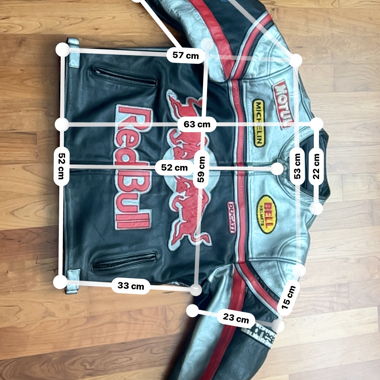 Redbull Lederjacke moto Giacca  Racing jacket rare