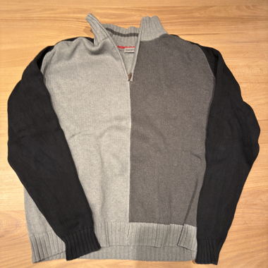 Maglione con zip