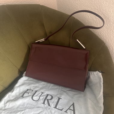 Sac Furla bordeaux d'occasion