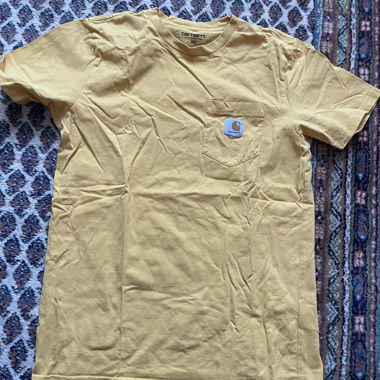 T-shirt Carhartt jaune XS