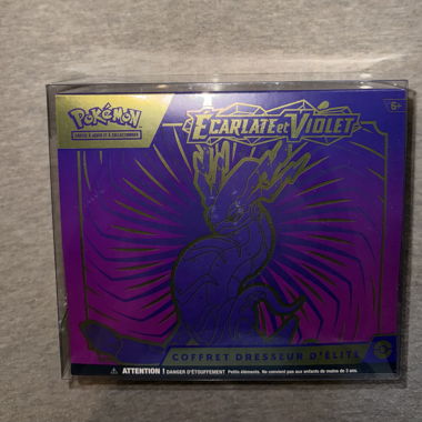 Pokémon ETB Écarlate et Violet FR 