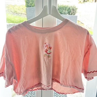 Strawberry Shortcake Cropped Tee