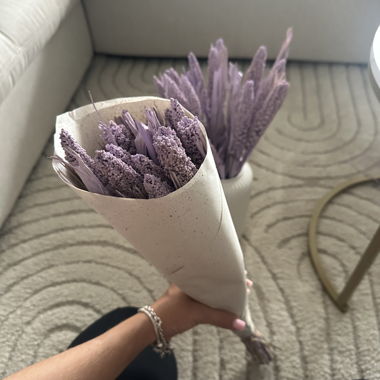 Lilane Trockenblumen 
