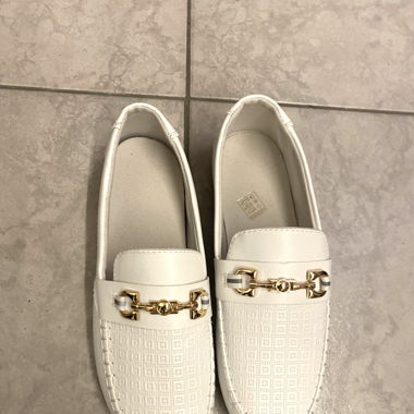 Weissen Eleganten Schuhe