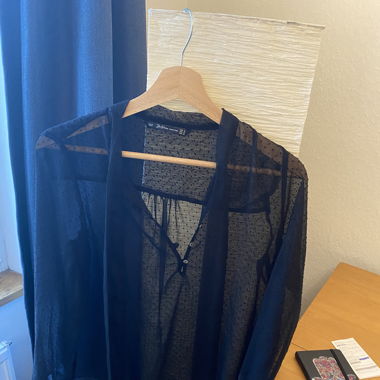 Durchsichtige Bluse