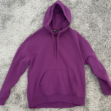 purple hoodie