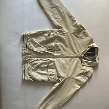 Lederjacke beige
