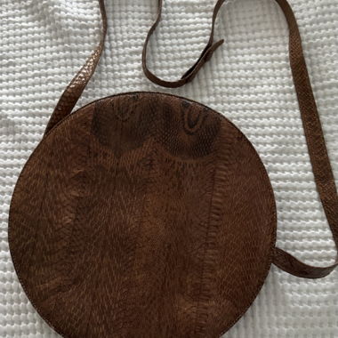 Vintage Handtasche Rund 70er