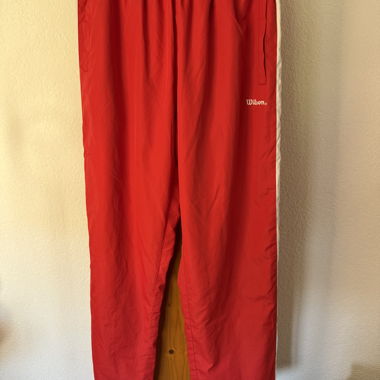 Rote Wilson Sporthose