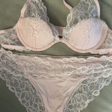 Calvin Klein Pink Lingerie Set
