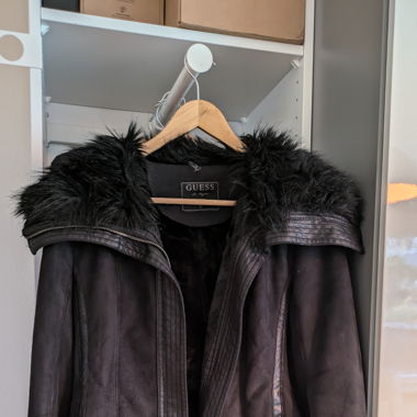 Suede Jacket mit Fühlung