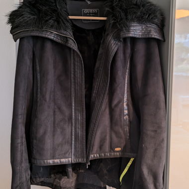 Suede Jacket mit Fühlung