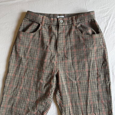 checkered pants