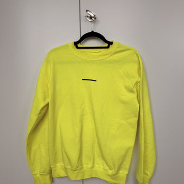 Felpa giallo neon s S