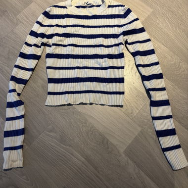 Set di 2 maglioni a righe manica lunga