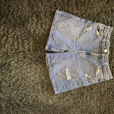 Blaue Jeans Shorts 