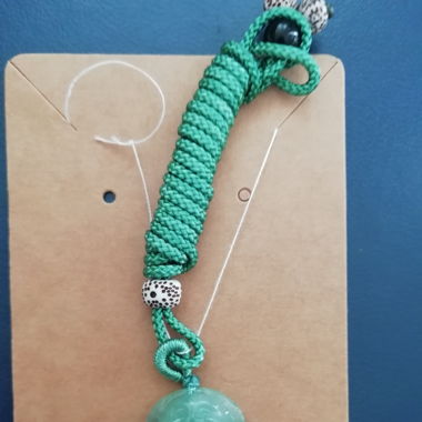 Laughing Buddha jade pendant 