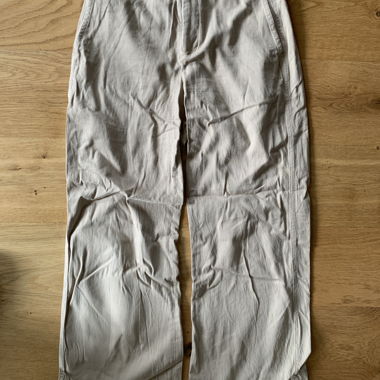 Pantaloni chino beige