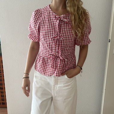 Gingham top