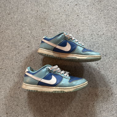 Nike Dunks bleu/turquoise