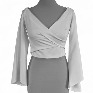 WRAP CROP TOP