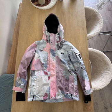 Snowboardjacke rosa und blau - Adept W Dope