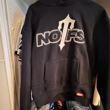 Nofs x Trapstar hoodie nero