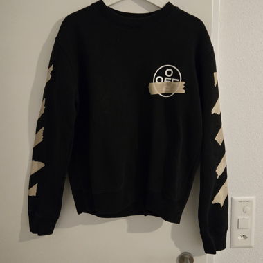Felpa Off-White nera