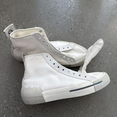 White High-Top Sneakers