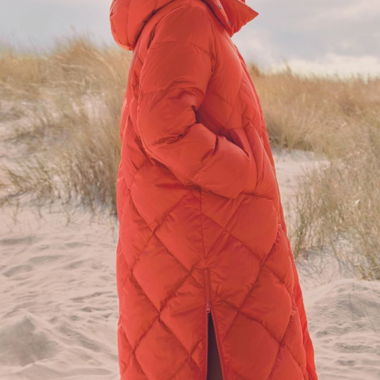 Doudoune longue orange Gerry Weber 38