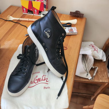 Basquette christian louboutin original femme