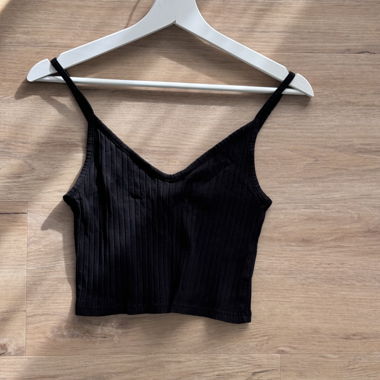 Ripp-Crop-Top von H&M 