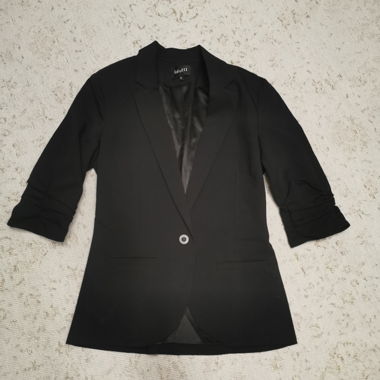 Schwarzer Blazer