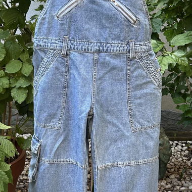 Salopette en jean, taille 40